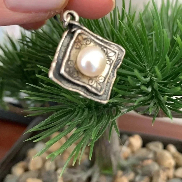 Fresh water pearl  925 set - Picture 8 of 10